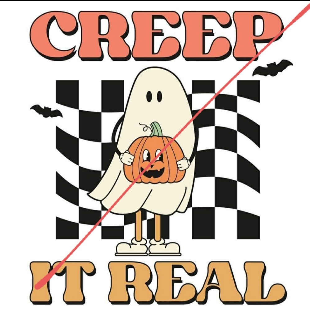 Lot of 3 Halloween sublimation transfers